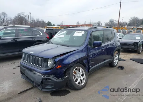 2018 Jeep Renegade Latitude Fwd из США, поврежденный, VIN ZACCJABBXJPJ62175